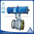 single action pneumatic carbon steel ball valve